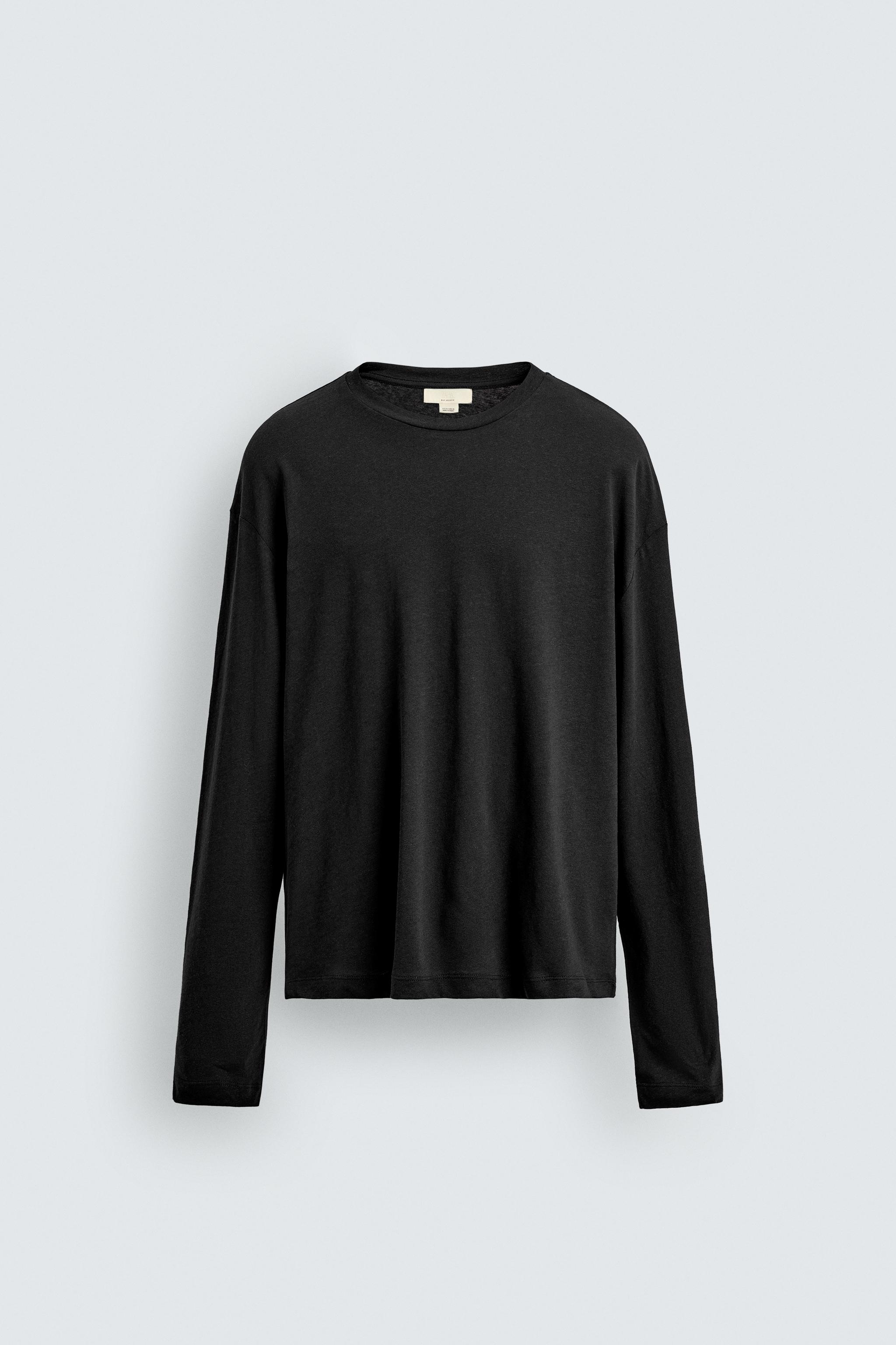 COTTON LINEN BLEND T-SHIRT